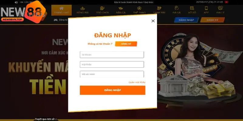 Thông tin người chơi cung cấp cho NEW88 cần chính xác, đầy đủ